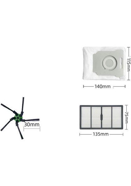 S9 (9150) S9+ S9 Plus (9550) S Serisi S9 S9+ Robot Süpürge Için Yedek (Yurt Dışından) indirimleri