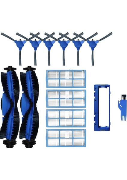 BG600 Robot Süpürge Için Uygun Yedek Parça Kiti Yedek Parça Ana Yan Fırça Hepa Filtre Paspas Bezi (Yurt Dışından)