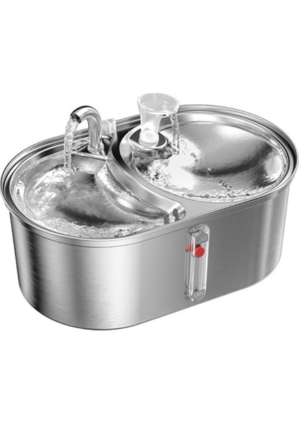 Otomatik Kedi ve Köpek Pet Su Çeşmesi Besleyici 2'si 1 Arada Filtre 3l (Yurt Dışından)