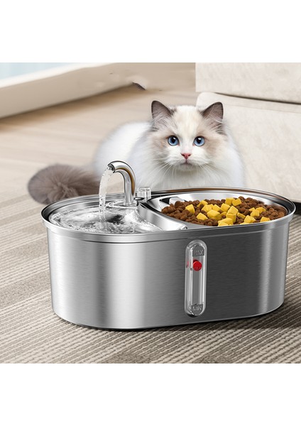 Otomatik Kedi ve Köpek Pet Su Çeşmesi Besleyici 2'si 1 Arada Filtre 3l (Yurt Dışından) fırsatları