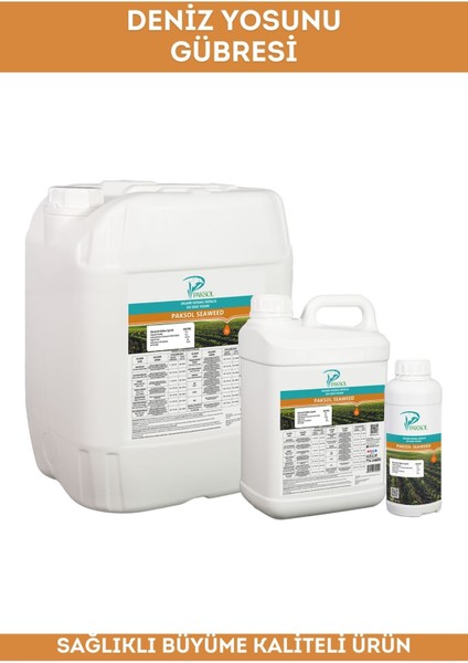 Organik Deniz Yosunlu Sıvı Gübre Seaweed 1 Litre fırsatları