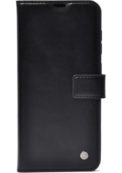 Oppo A38 Kılıf Zore Kar Deluxe Kapaklı Kılıf