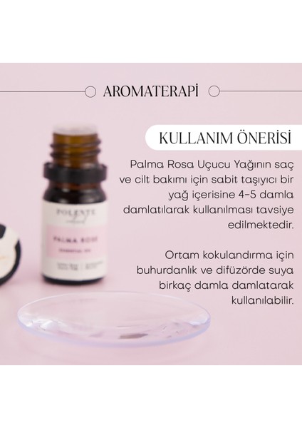 Palma Rosa Uçucu Yağı ( 5 ml)