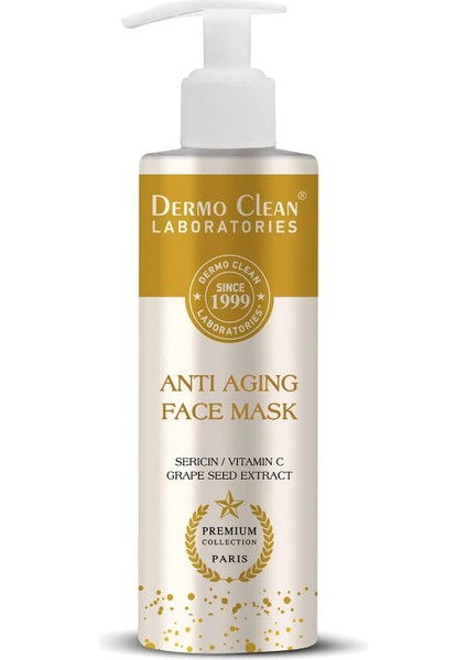 Dermo Clean Premium Collection Anti Aging Yüz Maskesi 200 ml