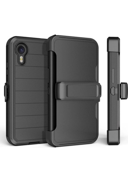 Galaxy Xcover7 Pro Kılıf Zore Double Clip Kapak