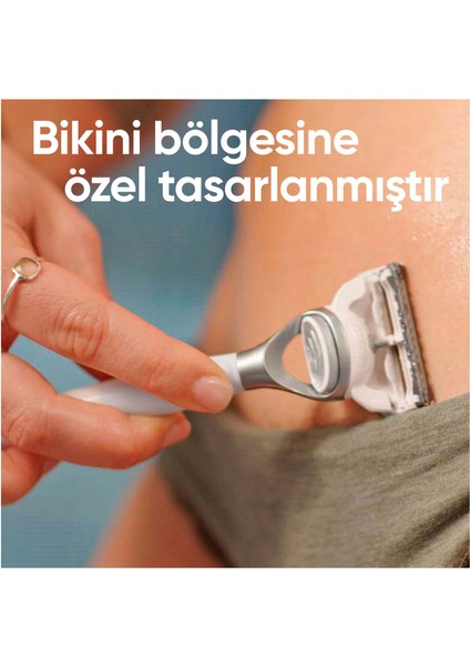 Gillette Venus Bikini Bölgesi Tıraş Makinesi ve 1 Adet Başlık