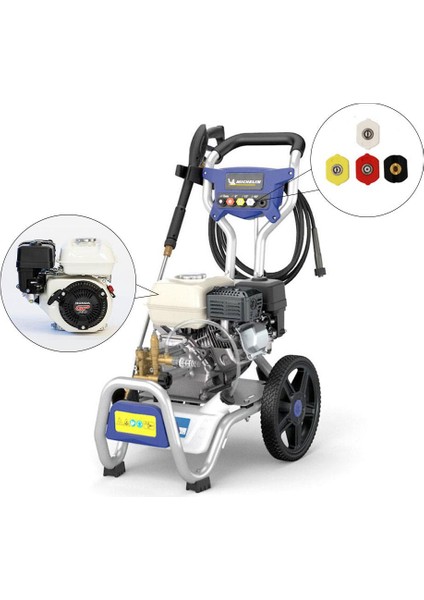 MPX240THO 4.8hp 240BAR 4 Zamanlı Benzinli Ağır Hizmet Basınçlı Yıkama Makinesi fiyatları