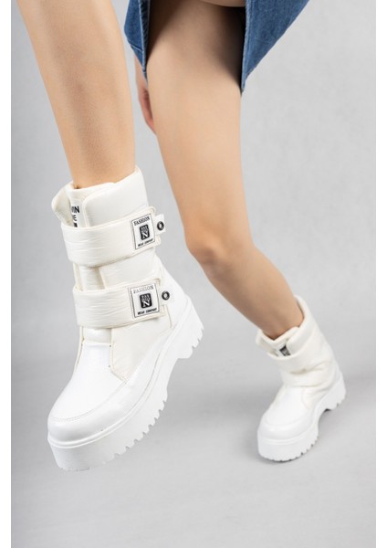 Miah Beyaz Rugan Kar Bot fiyatları