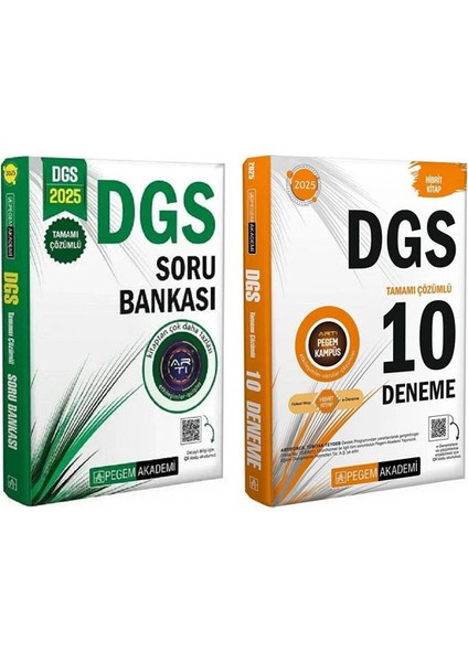 2025 Dgs Soru Bankası / 10 Deneme 2 Li Set