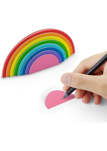 Rainbow Sticky Notes Not Kağıdı