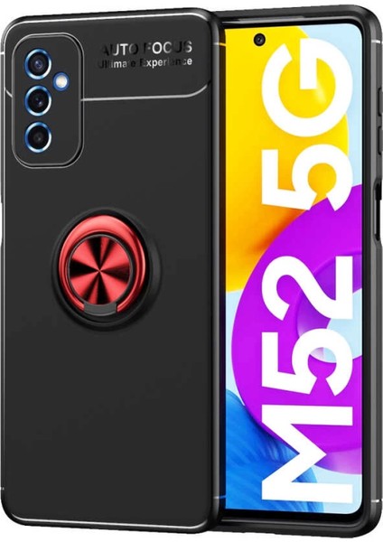 Galaxy M52 Kılıf Zore Ravel Silikon Kapak