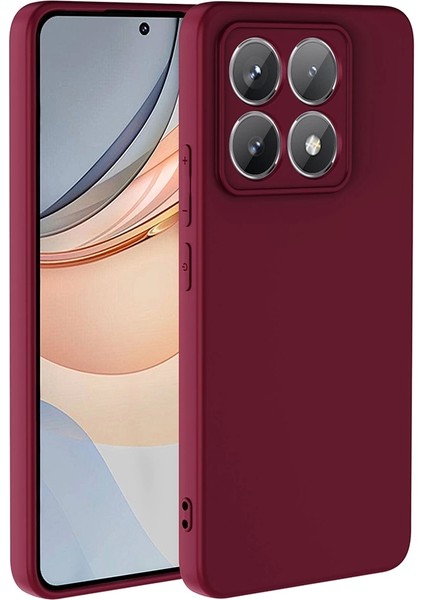Xiaomi 14T Pro Uyumlu Kılıf Kadife Iç Yüzey Lansman Kapak