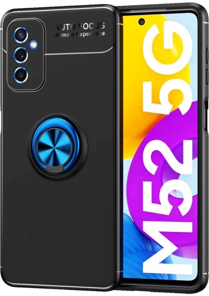 Galaxy M52 Kılıf Zore Ravel Silikon Kapak