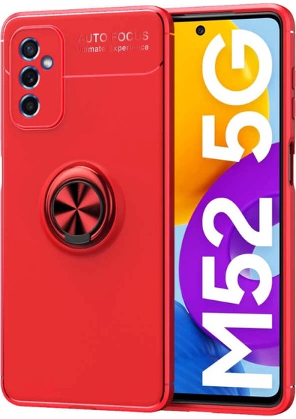 Galaxy M52 Kılıf Zore Ravel Silikon Kapak