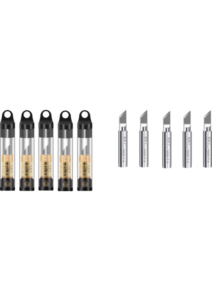 Kurşunsuz Havya Ipuçları Bakır 900M-T-1.5K Ucu Lehimleme Bga Kaynak Ipuçları Luxıanzı 1 Adet fiyatları