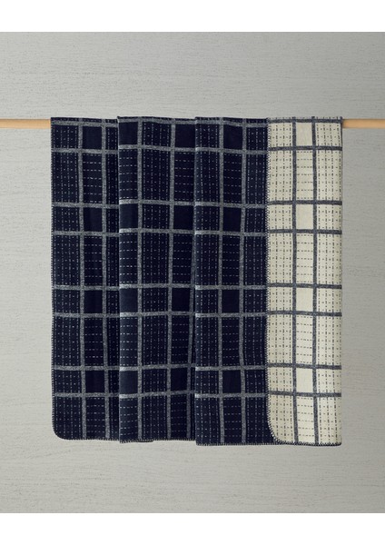 Intense Stripe Pamuklu King Size Battaniye 220 x 240 cm Siyah fiyatları