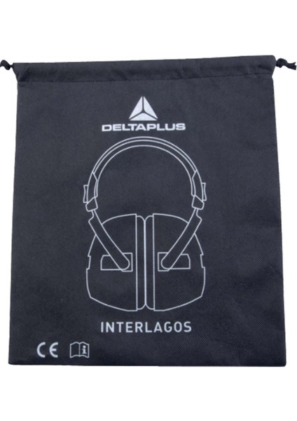 Deltaplus Interlagos2 Konfor ve Ayarlanabilirliği Birleştirmek Için Çift Plastik Kafa Bandına Sahip Gürültü Önleyici Kulaklık fiyatları
