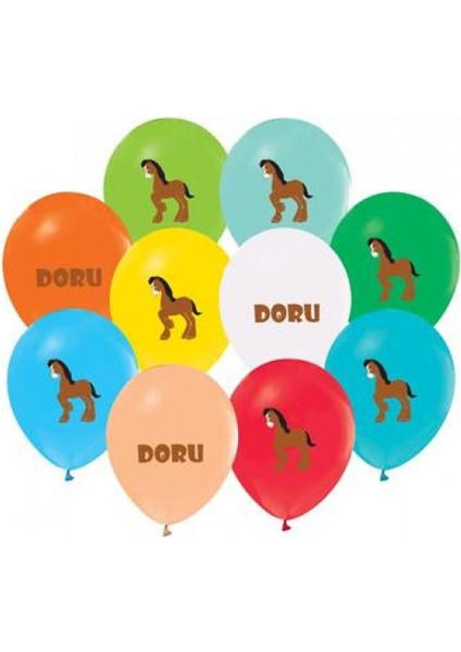 Doru At Balon Pastel Pk:10