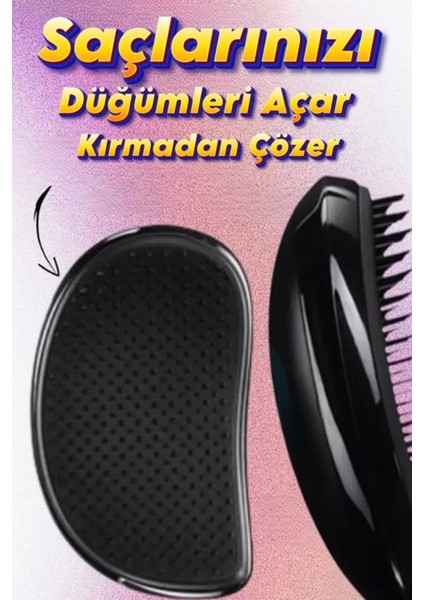 Saç Açıcı Tarak Tarama Fırçası Sihirli Tarak Düğümleri Çözer Kırmadan Açar TZE600 modelleri