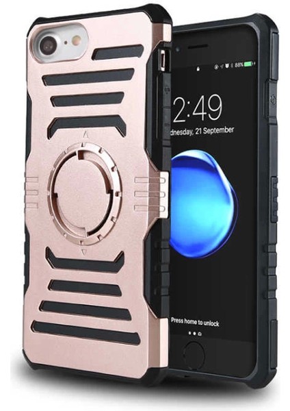 Apple iPhone 5 Kılıf Zore 2 In 1 Kol Bandı