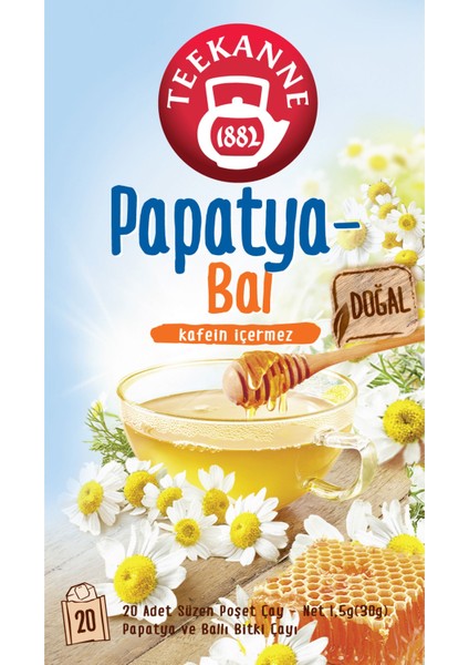 Papatya ve Ballı Bitki Çayı- 30 gr