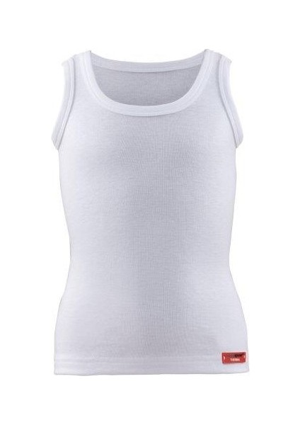 9264 UNİSEX KİDS BEYAZ THERMAL ÇOCUK ATLET