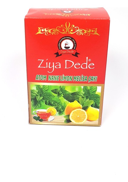 2 Adet Atom Nane Limon Melisa Çayı 140 gr