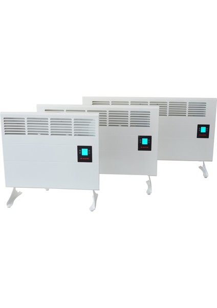 1500 Watt LCD Ekranlı Elektrikli Isıtıcı Panel Konvektör Isıtıcı