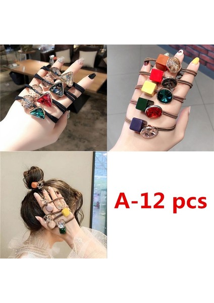 C-9 Adet El Yapımı Kumaş Kurdele Taç Saç Tokaları Bebek Kız Saç Aksesuarları Seti (Yurt Dışından) indirimleri