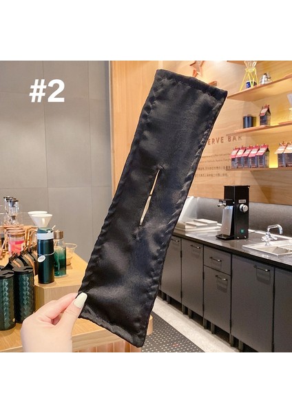 2 Adet(#8) Kadın Kızlar Için Çok Renkli Baskılı Saç Bandı Toka Kumaş Saç Halkası Topuz Yapıcı At Kuyruğu Tutucu Saç Aksesuarları (Yurt Dışından)