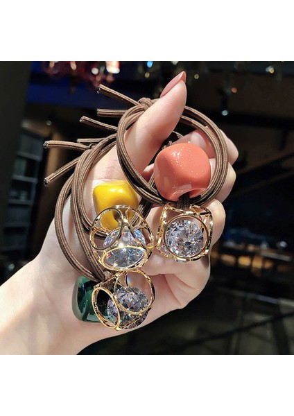 G- 4 Pcs El Yapımı Kumaş Kurdele Taç Saç Tokaları Bebek Kız Saç Aksesuarları Seti (Yurt Dışından) fiyatları