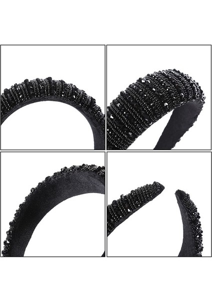 25 (3,5 Cm Genişlik) Barok Kadınlar Parıltılı Dolgulu Taşlı Taçlar Taç Tam Kristal Lüks Saç Bantları Taç Geniş Başlık Saç Aksesuarları Takı - E-Ticaret Başlığı (Yurt Dışından) fırsatları