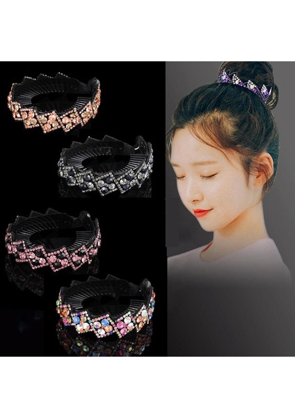 No.7 Boyutu Kadınlar Için Saç Aksesuarları Yuvarlak Saç Tokası Kristal Çiçekli Klips Kızlar Ponytail Toka Uzun Kalın Saç Klips Pençe Başlığı (Yurt Dışından) fiyatları