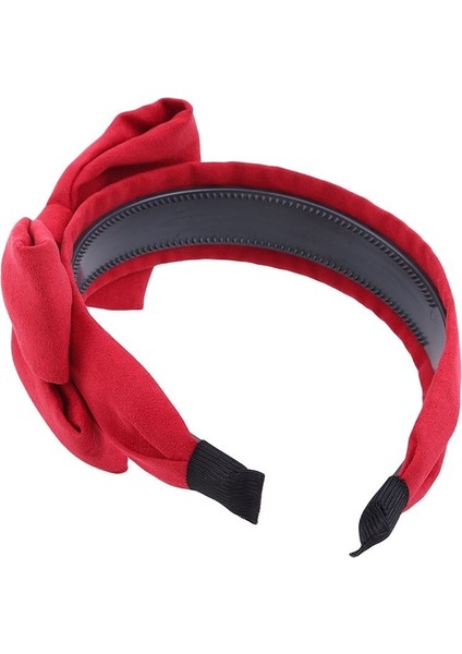 Sarı Stil Kadın Kızlar Için Vintage Düz Renkli Kurdele Geniş Saç Bandı - Hairband - Saç Aksesuarları (Yurt Dışından) indirimleri