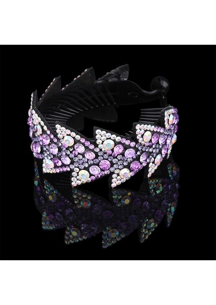 No.6 Boyutu Kadınlar Için Saç Aksesuarları Yuvarlak Saç Tokası Kristal Çiçekli Klips Kızlar Ponytail Toka Uzun Kalın Saç Klips Pençe Başlığı (Yurt Dışından) modelleri