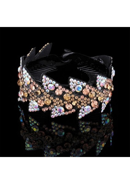 No.6 Boyutu Kadınlar Için Saç Aksesuarları Yuvarlak Saç Tokası Kristal Çiçekli Klips Kızlar Ponytail Toka Uzun Kalın Saç Klips Pençe Başlığı (Yurt Dışından) indirimleri