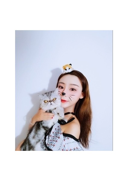 Kadın Moda Saç Aksesuarları Sevimli Kedi Taç Bayan Ve Kızlar Tatlı Parti Saç Bandı Yün Keçe Peluş Oyuncaklar Sevimli Saç Aksesuarları Hayvan Simülasyon El Sanatları (Yurt Dışından) fırsatları