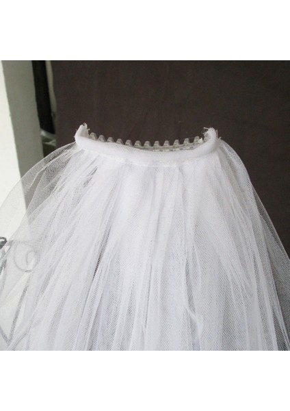Şeffaf Stil 2 Adet Gelin Düğünü Için 2x Beyaz Kadın Duvağı Saç Tokaları Plastik Updo Yan Taraklı Baş Aksesuarı (Yurt Dışından) modelleri