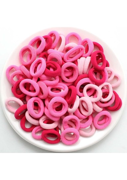 Siyah Kızlar Saç Aksesuarları Lastik Bantlar Şeker Renkler Ponpon Tokası Esnek Saç Bantları Başlık (Yurt Dışından) modelleri