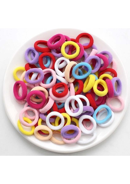 Siyah Kızlar Saç Aksesuarları Lastik Bantlar Şeker Renkler Ponpon Tokası Esnek Saç Bantları Başlık (Yurt Dışından) indirimleri