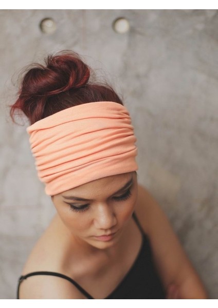 Çok Renkli Stil No.6 Boyutu Modern Moda Kadın Saç Aksesuarı Elastik Geniş Kurdele Bandana Saç Bandı (Yurt Dışından) indirimleri