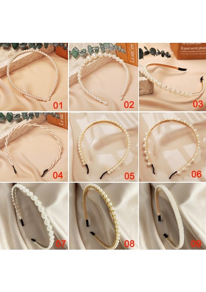 Style01 Kadın Moda Saç Aksesuarları Düğünler Parti Kız Başlık Bantları - Başlık Bantları Saç Aksesuarları (Yurt Dışından) fırsatları