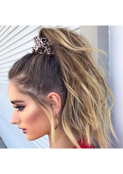 5 Adet/Takım Karışık Kadın Kız Moda Için 5 Adet Karışık Stil Leopar Desenli Lastik Toka Saç Lastikleri El Bilek Tokası Saç Bantları (Yurt Dışından) modelleri