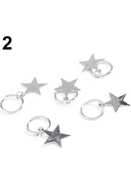 Altın Tarzı Kadın Modası Sevimli Parlak Yıldız Saç Halkaları Saç Tokaları Için Zımbalar (Yurt Dışından) modelleri