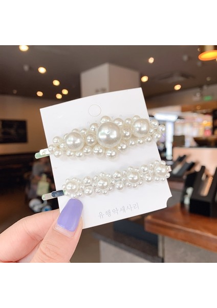 No.6 Boyutu Kadın Kızlar Zarif Tam Boncuklu Geometrik Saç Tokaları Tatlı Saç Aksesuarları - E-Ticaret Mağazası (Yurt Dışından) modelleri