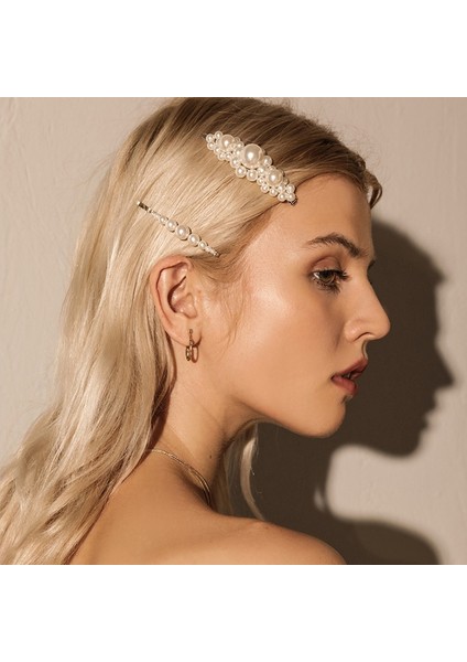 No.6 Boyutu Kadın Kızlar Zarif Tam Boncuklu Geometrik Saç Tokaları Tatlı Saç Aksesuarları - E-Ticaret Mağazası (Yurt Dışından) indirimleri