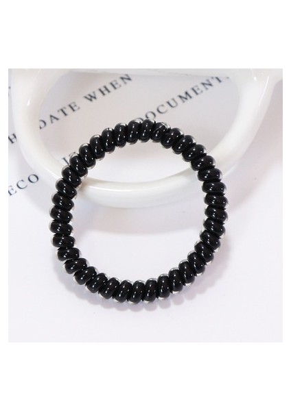 5 Adet Renk Karışımı Saf Candy Renkli Kauçuk Telefon Kablosu Saç Lastikleri Sprial Saç Telleri Elastik Bantlar (Yurt Dışından) indirimleri