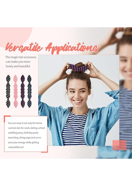 Tip 7 Sihirli Tavşan Kulak Sünger Köpük Donut Tutucu Saç Şekillendirme Bukle Topuz Yapıcı Saç Modelleme Gereçleri Aracı (Yurt Dışından) indirimleri