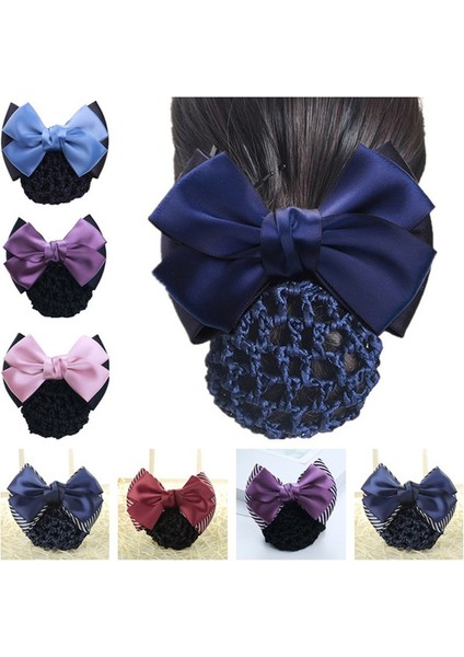 5 Kahverengi Saten Fiyonk Tül Çanta Saç Tokası Profesyonel Fiyonk Tül Kapak Saç Aksesuarları (Yurt Dışından) fiyatları