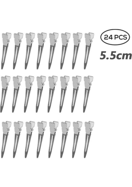 5.5 Cm Bayanlar Için Eğilme Yapmayan Saç Tokaları Kuaför Stil Saç Bakım Araçları Sabit Saç Makyaj Klipsi Dikişsiz (Yurt Dışından)
